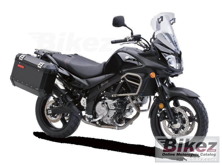 Big Suzuki v-strom 650 abs adventure picture and wallpaper from Bikez.com